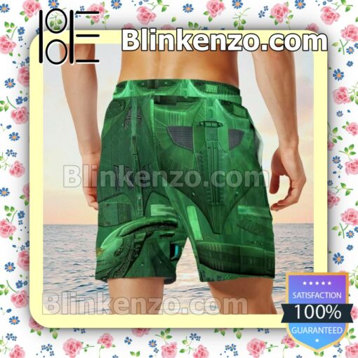 Unisex Star Trek Romulan Warbird Swim Trunks