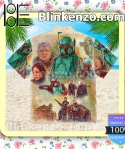 Free Ship Star Wars Boba Fett Art Summer Shirt