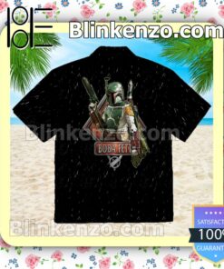 Vibrant Star Wars Boba Fett Rule With Respect Summer Shirt