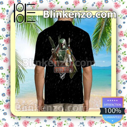 3D Star Wars Boba Fett Rule With Respect Summer Shirt