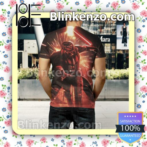 Us Store Star Wars Darth Vader Power Short Sleeve Shirt
