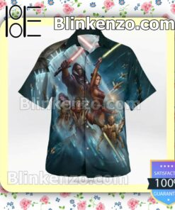 New Star Wars Knights Of The Old Men Summer Shirt