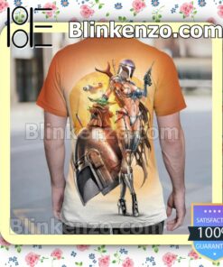 Absolutely Love Star Wars Mandalorian Naughty Short Sleeve Shirt