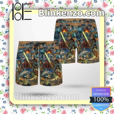 Us Store Star Wars Return Of The Jedi Swim Trunks