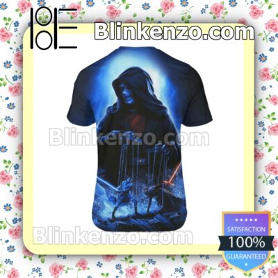3D Star Wars Sheev Palpatine Short Sleeve Shirt