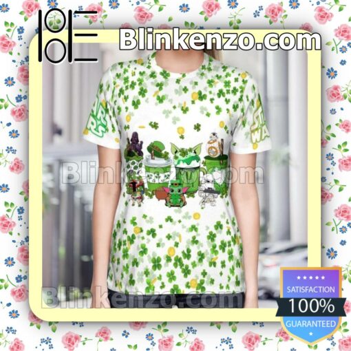 Hot Star Wars St. Patrick's Day Short Sleeve Shirt