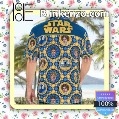 Unisex Star Wars Stained Glass Rebel Coin Swim Trunks