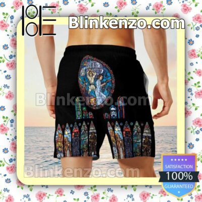 Us Store Star Wars Stained Glass Swim Trunks