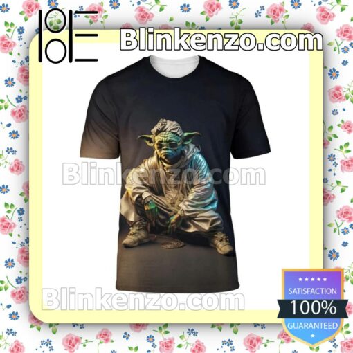Beautiful Star Wars Swag Yoda Short Sleeve Shirt