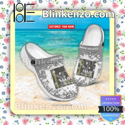 Steven Papageorge Hair Academy Personalized Crocs Sandals