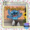 Stitch Welcome Retro Entryway Mats