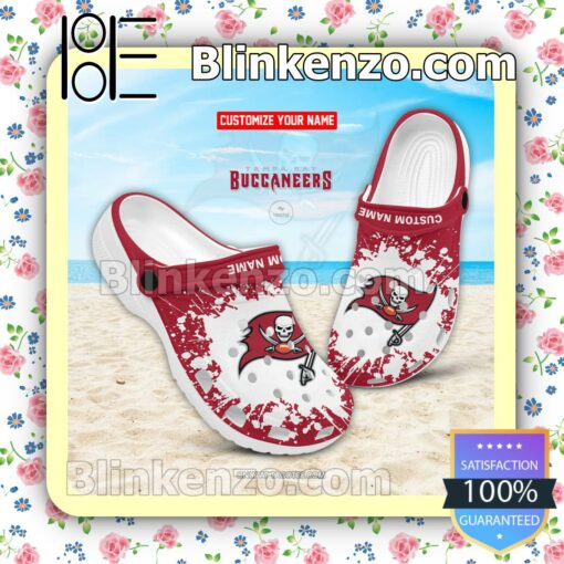 Tampa Bay Buccaneers Logo Crocs Sandals