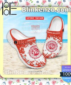 Tennessee Temple University Personalized Crocs Sandals