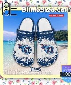 Tennessee Titans Logo Crocs Sandals a