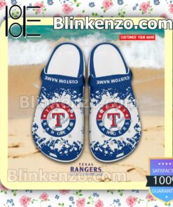 Texas Rangers Logo Crocs Sandals a