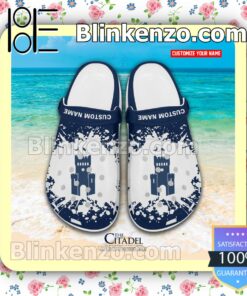 The Citadel - The Military College of South Carolina Personalized Crocs Sandals a
