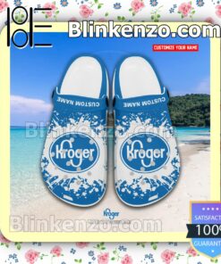 The Kroger Company Logo Crocs Sandals a