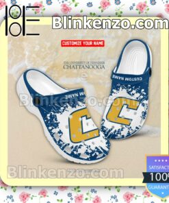 The University of Tennessee-Chattanooga Personalized Crocs Sandals