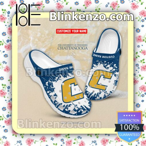 The University of Tennessee-Chattanooga Personalized Crocs Sandals