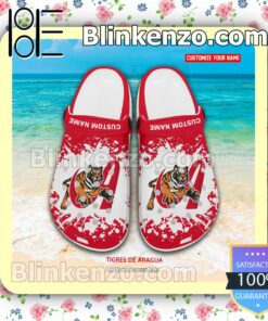 Tigres de Aragua Logo Crocs Sandals a