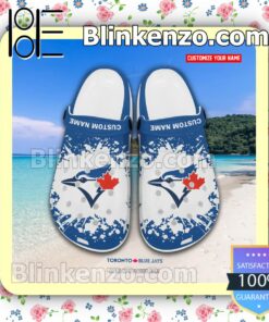 Toronto Blue Jays Logo Crocs Sandals a