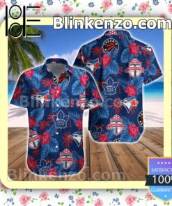 Toronto Sport Teams Summer Aloha Shirts