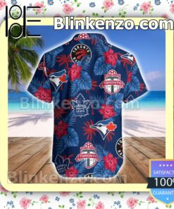 Toronto Sport Teams Summer Aloha Shirts a