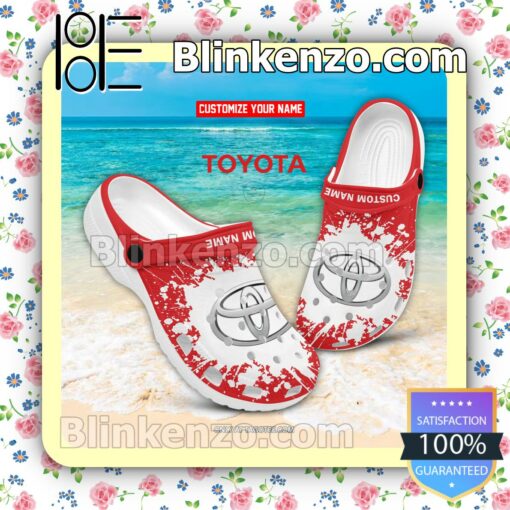 Toyota Logo Crocs Sandals