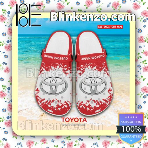 Toyota Logo Crocs Sandals a