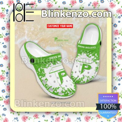 Turning Point Beauty College Personalized Crocs Sandals