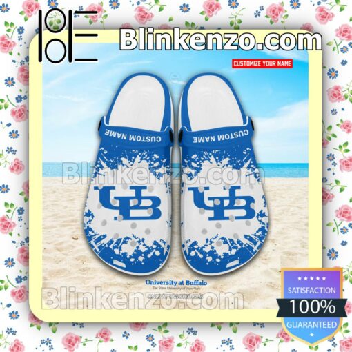 University at Buffalo Crocs Sandals a