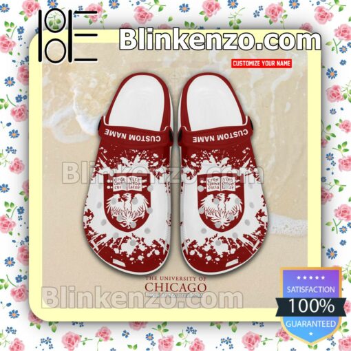 University of Chicago Personalized Crocs Sandals a