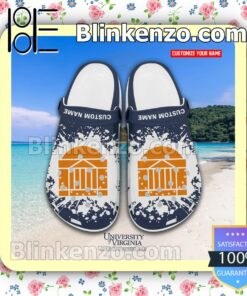University of Virginia Personalized Crocs Sandals a