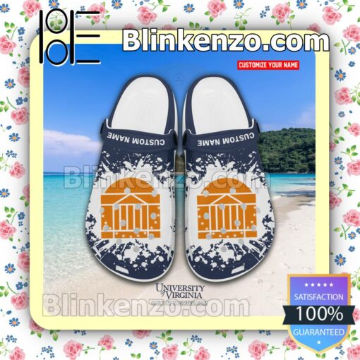 University of Virginia Personalized Crocs Sandals a