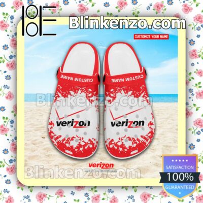 Verizon Communications Logo Crocs Sandals a