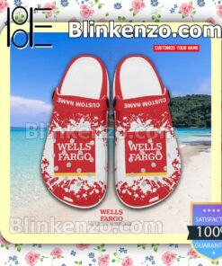 Wells Fargo & Company Logo Crocs Sandals a