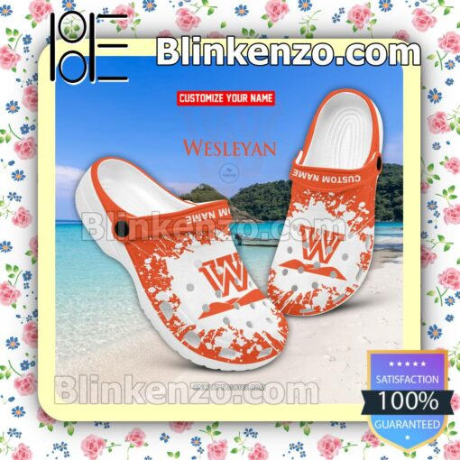 West Virginia Wesleyan College Crocs Sandals