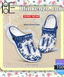 Western Nevada College Personalized Crocs Sandals