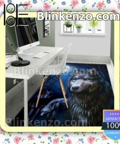 Review Wolf Family In The Night Rug Mats