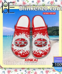 Xinkai Logo Crocs Sandals a