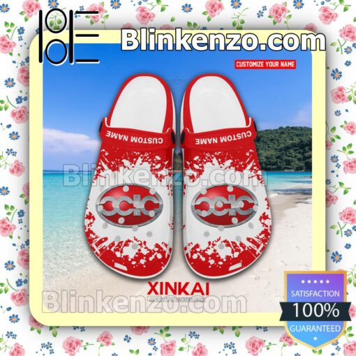 Xinkai Logo Crocs Sandals a
