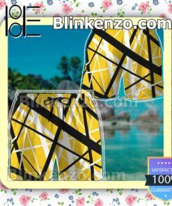 Yellow Frankenstrat Strings Summer Swimwear
