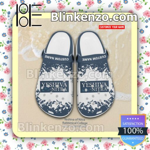 Yeshiva of Nitra Rabbinical College Personalized Crocs Sandals a