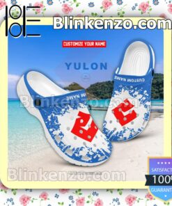 Yulon Logo Crocs Sandals