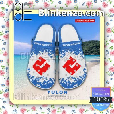 Yulon Logo Crocs Sandals a