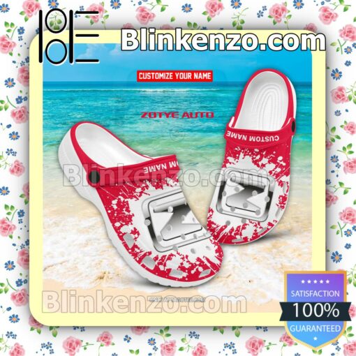 Zotye Logo Crocs Sandals