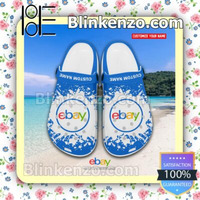 eBay Logo Crocs Sandals a