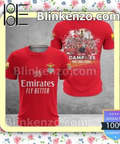 Free Ship 2002-2023 Camp38es Sport Lisboa E Benfica Shirt Jacket Polo Shirt