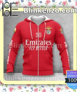 Esty 2002-2023 Camp38es Sport Lisboa E Benfica Shirt Jacket Polo Shirt