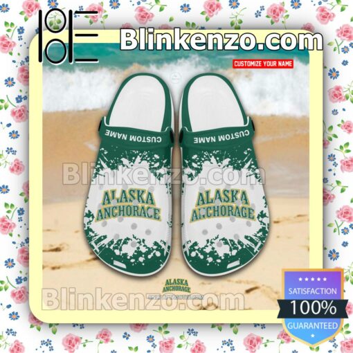 Alaska Anchorage Crocs Sandals Slippers a